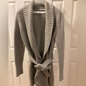 Old Navy Women’s Gray Shawl Collar Cardigan Sweater